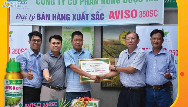 VINH DANH ĐẠI LÝ BÁN HÀNG XUẤT SẮC AVSIO 350SC