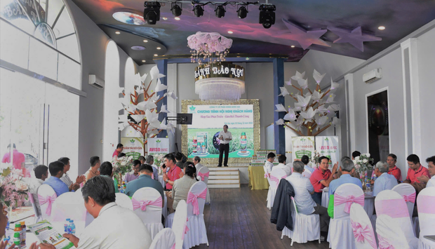 HAI TỔ CHỨC THÀNH CÔNG HỘI NGHỊ KHÁCH HÀNG AVISO 350SC TẠI TIỀN GIANG