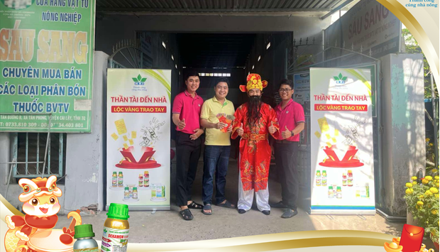 NHẬN LỘC THẦN TÀI – RƯỚC MAY MẮN CẢ NĂM CÙNG NÔNG DƯỢC HAI!