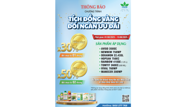 “TÍCH ĐỒNG VÀNG – ĐỔI NGÀN QUÀ TẶNG” – Chương trình siêu hấp dẫn không thể bỏ lỡ!